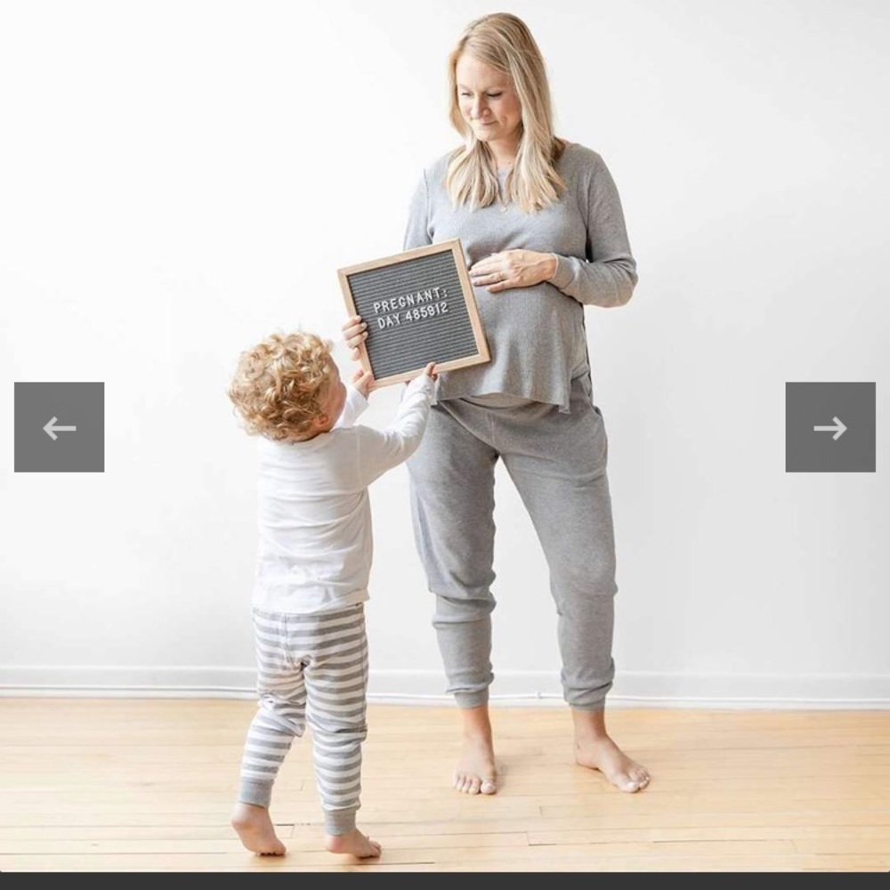 Monica Andy organic nursing maternity lounge wear